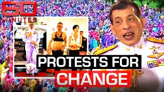 Why are Thai protesters demanding reform of the monarchy  60 Minutes Australia [upl. by Aicia]