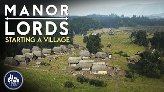 Lets Build a Medieval Village in Manor Lords to see if it lives up to the Hype  Ep 1 [upl. by Byrd106]