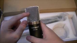 déballage et test du Neewer® nw700 Studio professionnel  kit complet [upl. by Ellenod]