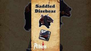 Saddled Direbear albiononline albion guide albionguide albionguides albiononlineguide [upl. by Wivina451]