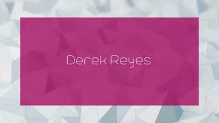 Derek Reyes  appearance [upl. by Mccarthy]