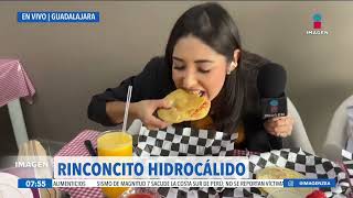 Nallely Medina desayuna en El Rinconcito Hidrocálido en Zapopan  Noticias con Francisco Zea [upl. by Solis]