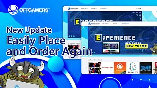 New Update  Easily Place an Order Again [upl. by Cocks]