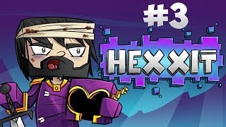 Minecraft  Hexxit  Ep 3  Settling In [upl. by Doty280]