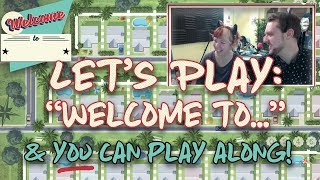 Lets Play quotWelcome Toquot amp You Can Play Along Interactive Board Game Tabletop Gameplay [upl. by Anaigroeg459]