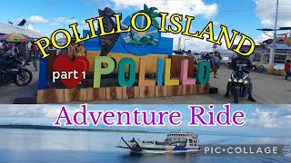 POLILLO ISLAND Adventure Ride  P1 enercalbang [upl. by Inge515]