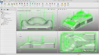 ZW3D 3X Machining [upl. by Ekud]