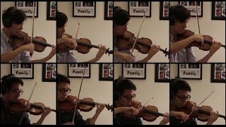 Rather Be Violin Cover  Clean Bandit twoset reupload [upl. by Ragucci994]