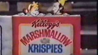 Retro Marshmallow Rice Krispies Commercial [upl. by Anselm]