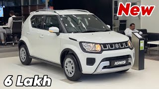 NEW IGNIS DELTA 2024 Updated Model  Maruti Suzuki IGNIS 2024 Delta White Colour Review [upl. by Ruben]