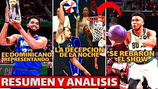 CONCURSO DE VOLCADAS CONCURSO DE TRIPLES Y HABILIDADES Resumen y Análisis  NBA All Star 2022 [upl. by Xanthus]