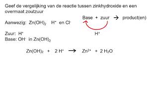 Hoe stel jezelf zuurbasereacties op kort [upl. by Avalsorim]