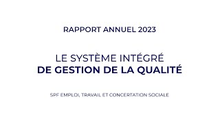 Audit du système intégré de gestion de la qualité [upl. by Trish133]