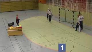 Handball goalkeeper training 6 l handball [upl. by Neellek760]