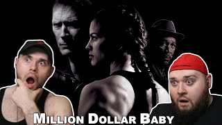 MILLION DOLLAR BABY 2004 TWIN BROTHERS FIRST TIME WATCHING MOVIE REACTION [upl. by Atteynot]