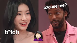 itzy members accidentally swearing on camera [upl. by Enerahs]