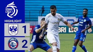 AREMA FC VS PSIS HARI INI  HASIL LIGA 1 HARI INI  HASIL AREMA vs PSIS [upl. by Nnylyaj]