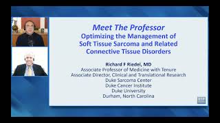 Soft Tissue Sarcoma  Meet The Professor Optimizing the Management of Soft Tissue Sarcoma and Re [upl. by Eissehc24]