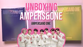 Unboxing AMPERSampONE Debut Album “Ampersand One” 14 albums [upl. by Moriyama960]