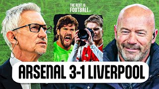 Arsenal vs Liverpool Clash Lineker Shearer and Richards React [upl. by Nedda420]