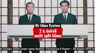 Bir Taşla İki Kuş Kampanyası  Toshiba Klima [upl. by Ntsud479]