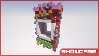 Extremely Compact 6x6 Piston Door 1260 Blocks [upl. by Noslrac]