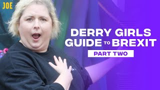 Derry Girls interview Siobhan McSweeney on Brexit womens rights and the Irish border [upl. by Marie-Ann]