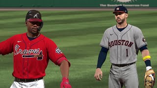 Houston Astros vs Atlanta Braves  Game 5 World Series 2021  Full Game Highlights MLB The Show 21 [upl. by Razatlab950]