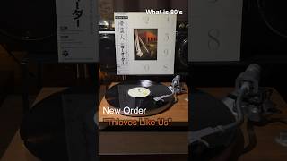 New Order quotThieves Like Usquot shorts 80smusic 80年代洋楽 vinyls レコード music neworder [upl. by Spring]