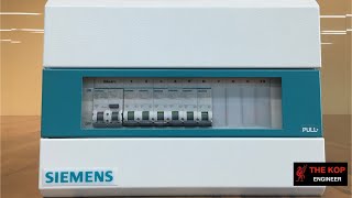 Siemens Consumer Unit พร้อมติดตั้งเบรกเกอร์ MCB และ RCBO [upl. by Lesig779]