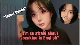 NMIXX HAEWON is so done with NSWERS asking her to speak English [upl. by Loella845]