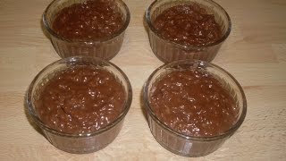 Comment faire du riz au lait au chocolat Recette dessert facile [upl. by Adiol600]