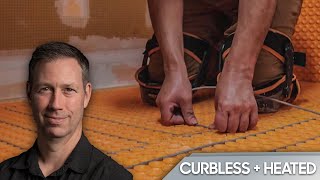 How To Build a Curbless Shower  Full Install AZ [upl. by Gaultiero67]