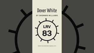 Dover White SW6385  White Paint  Coordinating Colors Trim Colors That Go With amp Undertones [upl. by Eckart]