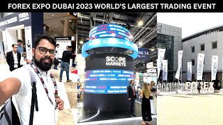 Day 1 at Forex Expo Dubai 2023 Exploring the Worlds Largest Trading Event at World Trade Center [upl. by Brieta]