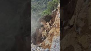 big landslide road dhorpatan viral shorts Dhorpatan [upl. by Eward]