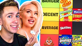 BOYFRIEND VS GIRLFRIEND UK SWEETS TIER LIST [upl. by Ytoc]