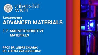 Advanced Materials  Lecture 17  Magnetostriction [upl. by Ycart]