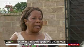 Scholar Transport Operators down tools in Mbombela [upl. by Darcie]