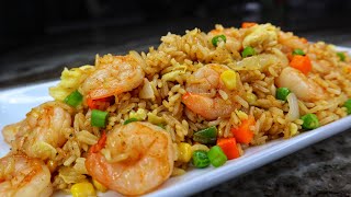 How to Make Shrimp Fried Rice EASY Chinese Fried Rice Recipe Better Than Take Out [upl. by Saddler]