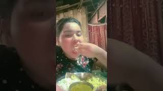 P rice and matar sabji and peaceeating short video 🍛🫠🫠😚 [upl. by Htirehc]