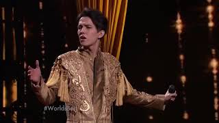 Dimash Kudaibergen  All by my self  Celine Dion  Cover Man with 6 Octaves Amazing Voice [upl. by Kreg]