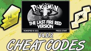 Pokemon The Last Fire Red v402 Cheats  All Z Crystal Cheat Codes Part  05 [upl. by Kathryne198]