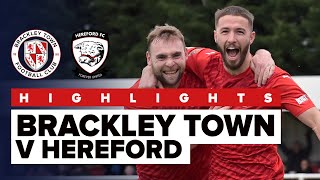 HIGHLIGHTS Brackley Town 20 Hereford  Saturday 16th March 2024 [upl. by Carilyn]