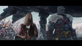 Thor Is Rewarded With Screaming Goats Scene  Thor Love and Thunder 2022 [upl. by Hiltan]