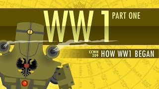 How World War I Started Crash Course World History 209 [upl. by Gregorio313]