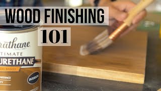 Finishing School 101 The Basics of Finishing Wood [upl. by Inhsor]