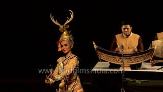 Khon the masked dancedrama of the Ramakien Thailand Part 1 [upl. by Limbert352]