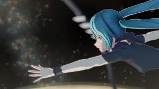 【MMD】16 out of the gravity YYB Hatsune Miku [upl. by Monagan732]