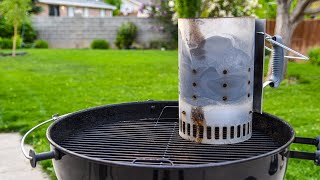 Tips For Using a Charcoal Chimney Starter [upl. by Oinotnanauj]